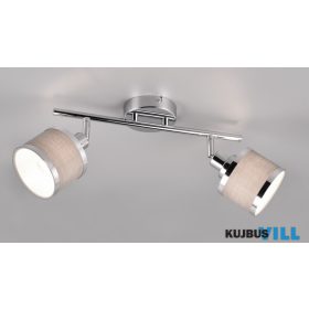   TRIO 812100206 AROSA spotlámpa 2xE14/28W ↕19cm ↔52,5cm ↗10cm króm