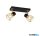 TR 81382080 ARDON spotlámpa excl.2xE14 ↕16cm ↔11cm ↗ 29,5cm fekete-arany