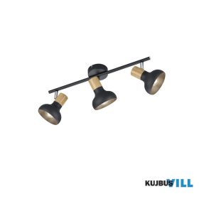   TRIO R81523032 LATIKA spotlámpa excl.3xE14 Ø10cm →56cm ↗14,5cm ↑18,5cm matt fekete