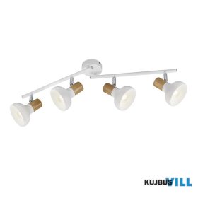   TRIO R81524031 LATIKA spotlámpa excl.4xE14 Ø10cm →70cm ↗14,5cm ↑18,5cm matt fehér