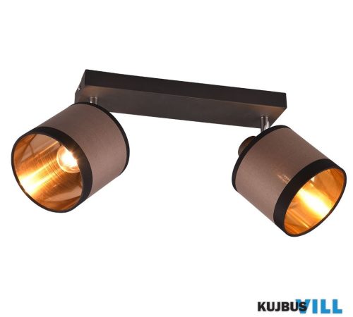 TR 81552041 DAVOS spotlámpa excl. 2xE14 ↔41cm ↗12cm ↕21,5cm ∅12cm taupe