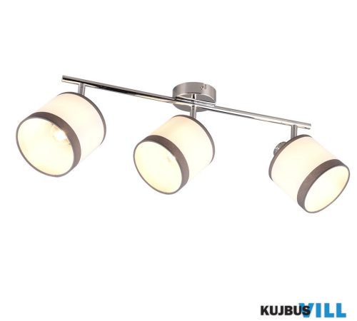 TR 81553006 DAVOS spotlámpa excl.3xE14 ↔64cm ↗12cm ↕23cm ∅12cm króm