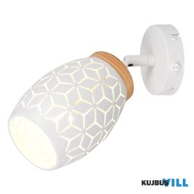   TRIO R81571731 BIDAR spotlámpa excl.1xE14/10W ↕17cm Ø12cm matt fehér