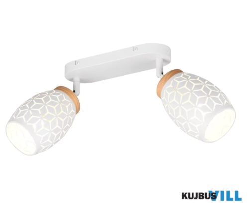 TR R81572031 BIDAR spotlámpa excl.2xE14/10W ↕27cm ↔28cm Ø12cm matt fehér