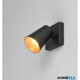   TRIO 817170132 SHARP spotlámpa excl.1xGU10 ↕10cm ↔10cm ↗14cm Ø8cm matt fekete