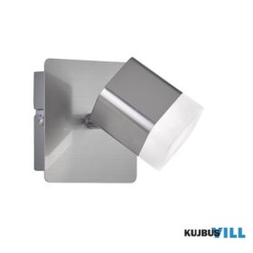   TRIO R82151107 ROUBAIX spotlámpa incl.1x3,5W LED/400Lm/3000K ↕11,5cm ↔10cm ↗ 10cm matt nikkel