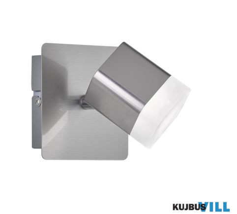 TR 82151107 ROUBAIX spotlámpa incl.1x3,5W LED/400Lm/3000K ↕11,5cm ↔10cm ↗ 10cm matt nikkel