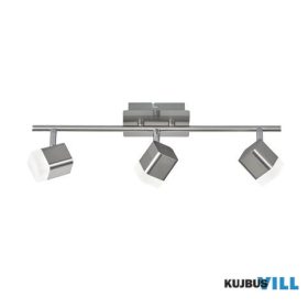   TRIO R82153107 ROUBAIX spotlámpa incl.3x3,5W LED/400Lm/3000K ↕14,5cm ↔48cm ↗ 9cm matt nikkel