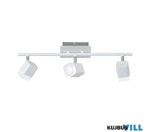 TR 82153131 ROUBAIX spotlámpa incl.3x3,5W LED/400Lm/3000K ↕14,5cm ↔48cm ↗ 9cm matt fehér