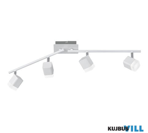 LUXERA TR82154131 ROUBAIX spotlámpa incl.4x3,5W LED/400Lm/3000K ↕14,5cm ↔78cm ↗ 9cm