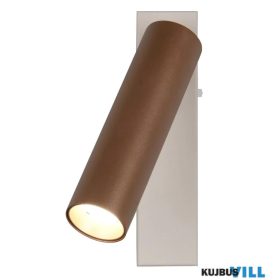   TRIO 849210165 AMBALA spotlámpa incl.1x5,5W LED/500lm/2300+3000+4000K ↕17,5cm ↔17cm ↗13cm kávébarna