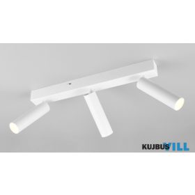   TRIO 849210331 AMBALA spotlámpa incl.3x5,5W LED/3x500Lm/2300+3000+4000K ↕17,5cm ↔44cm ↗4cm matt fehér