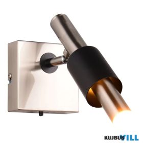   TRIO 855310107 IKARIS LED spotlámpa/1 4,5W/450lm CCT ↕20,5cm ↔10cm ↗20,5cm matt nikkel