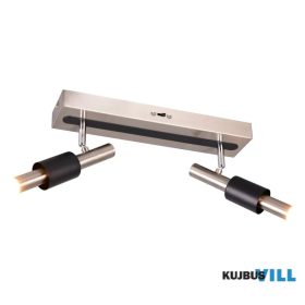   TRIO 855310207 IKARIS LED spotlámpa/2 9W/900lm CCT ↕20,5cm ↔42cm ↗20,5cm matt nikkel