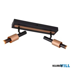   TRIO 855310232 IKARIS LED spotlámpa/2 9W/900lm CCT ↕20,5cm ↔42cm ↗20,5cm matt fekete, kávé