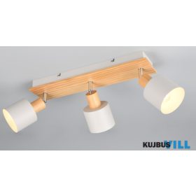   TRIO 862700376 SHANTI spotlámpa excl.3xE14 ↕19,5cm ↔43cm ↗9,5cm Ø9cm szürke