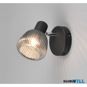   TRIO 862800132 TARIFA spotlámpa excl.1xE14 ↕17,5cm ↗13cm Ø10cm matt fekete