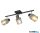 TRIO R86423032 JACK spotlámpa excl.3xE27 ↕21cm ↔55cm ↗16cm matt fekete