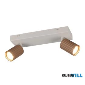   TRIO 867700265 SOKA spotlámpa excl.2xGU10 ↕14,5cm ↔30cm ↗9cm kávébarna