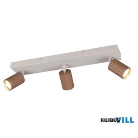   TRIO 867700365 SOKA spotlámpa excl.3xGU10 ↕14,5cm ↔50cm ↗9cm kávébarna