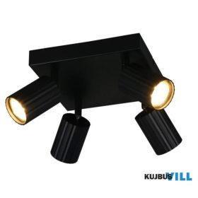   TRIO 867730432 SOKA spotlámpa excl.4xGU10 ↕14,5cm ↔20cm ↗20cm matt fekete