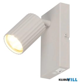   TRIO 867770176 SOKA spotlámpa excl.1xGU10 ↕15cm ↔9cm ↗14,5cm szürke