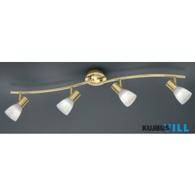   TRIO 871010408 LEVISTO spotlámpa incl.4x4,9W E14/470Lm/3000K ↕19cm ↔88cm ↗ 11cm matt réz