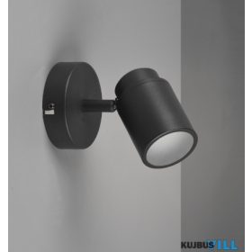   TRIO 880400132 ANGELO spotlámpa excl.1xGU10 ↕15,5cm ↔10,5cm ↗ 9cm matt fekete