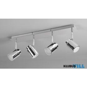   TRIO 880400406 ANGELO spotlámpa excl.4xGU10 ↕9,5cm ↔52cm ↗ 19,5cm króm