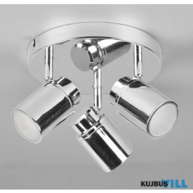   TRIO 880430306 ANGELO spotlámpa excl.3xGU10 ↕15,5cm Ø20cm króm