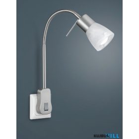   TRIO 891010107 LEVISTO spotlámpa E14/9W LED/470lm/3000K ↕40cm ↔7,4cm matt nikkel