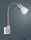 TR 891010107 LEVISTO spotlámpa E14/9W LED/470lm/3000K ↕40cm ↔7,4cm matt nikkel