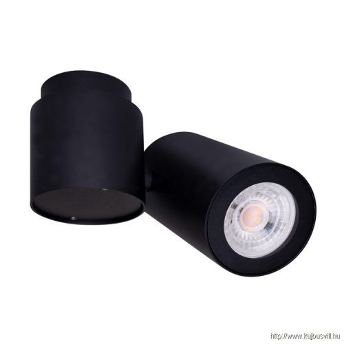 MAXLIGHT C0035 BARRO  MENNYEZETI SPOTLÁMPA Moc/Power: 1 x 50W GU10 230VW: 14 cm, D: 6,5 cm, H: 15 cm, Wykończen