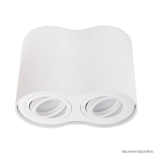 MAXLIGHT C0085 BASIC  MENNYEZETI SPOTLÁMPA Moc/Power: 2 x 50W GU10   230VW: 17,5, D: 9,5 cm, H: 12,5 cm, Wyko