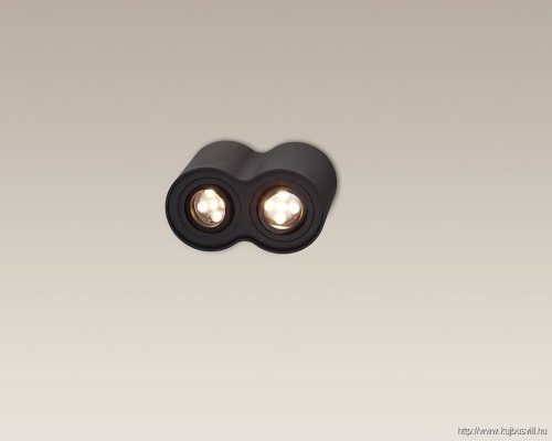MAXLIGHT C0086 BASIC MENNYEZETI SPOTLÁMPA Moc/Power: 2 x 50W GU10   230VW: 17,5, D: 9,5 cm, H: 12,5 cm, Wykońc