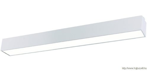 MAXLIGHT C0124 LINEAR57  MENNYEZETI SPOTLÁMPA Moc/Power: 1 x 18W LED 230V, 1300 LM, CRI80 3000KW: 57 cm, D: 5 cm,
