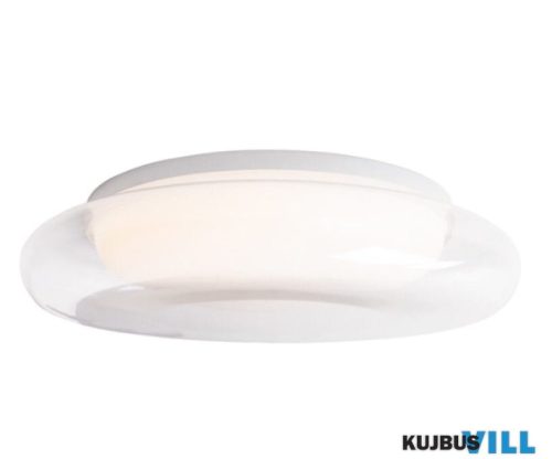 MAXLIGHT C0234 DUO  MENNYEZETI SPOTLÁMPA Moc/Power:  1 x 18W LED, 3000K, 1548LMΦ: 48 cm,  H: 10 cmWykończenie