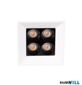 MAXLIGHT C0251 X-LINE  MENNYEZETI SPOTLÁMPA Moc/Power: 5W LED 3000K, 350 LM,  36°, CRI90 L: 6,2 cm, W: 6,2 cm,  H