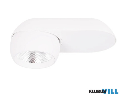 MAXLIGHT C0263 ZEUS  MENNYEZETI SPOTLÁMPA Moc/Power:  10W LED 3000K,  550 LM,  24°, CRI90L:  20,6 cm, W: 10,2 c