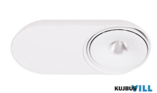 MAXLIGHT C0267 VECTOR  MENNYEZETI SPOTLÁMPA Moc/Power:  10W LED 3000K, 614 LM,  24°, CRI90L: 20,6 cm, W: 10,2 H: