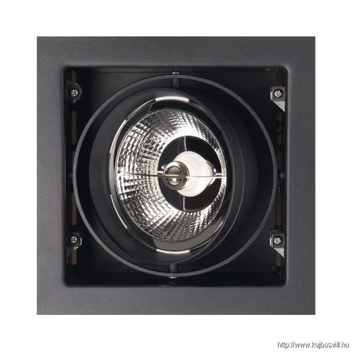 MAXLIGHT H0048 MATRIX  BEÉPÍTHETŐ SPOT Moc/Power: 1 x 50W AR111 GU10 230VW: 18,5, D: 18,5 cm, H: 11,5 cmOtw