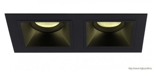 MAXLIGHT H0091 HIT II  BEÉPÍTHETŐ SPOT Moc/Power: 2 x 50W GU10 230V W: 21,5 cm, D: 11,5 cm, H: 8,5 cm,Wykoń