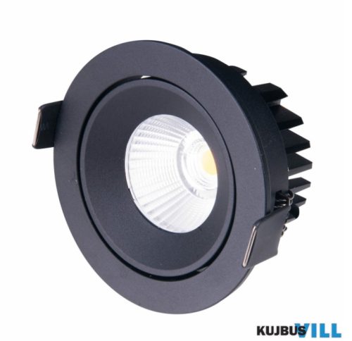 MAXLIGHT H0095 3000K CYKLOP  BEÉPÍTHETŐ SPOT Moc/Power: 1 x 12W LED 230V, 900 LM,  CRI 90, IP65H: 4,7 cm, Ø: 9,0 c