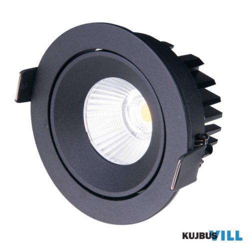 MAXLIGHT H0095 4000K CYKLOP BEÉPÍTHETŐ SPOT Moc/Power: 1 x 12W LED 230V, 900 LM,  CRI 90, IP65H: 4,7 cm, Ø: 9,0 c