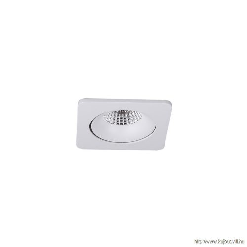 MAXLIGHT H0100 ARYA SQUARE  BEÉPÍTHETŐ SPOT Moc/Power: 1 x 8W LED 230V, 610 LM, CRI90 3000KW: 11 cm, D: 11 cm, H: