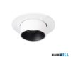 MAXLIGHT H0128 HALO  BEÉPÍTHETŐ SPOT Moc/Power:  6W LED 3000K, 500 LM,  36°, CRI90Ø: 6 cm, H: 7 cm, D: 9 c