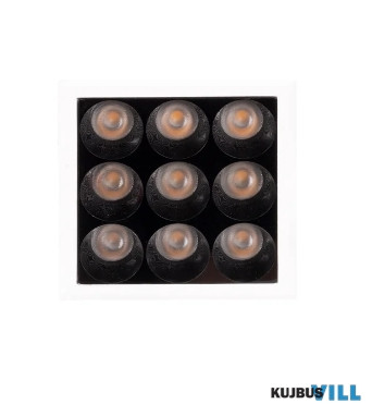 MAXLIGHT H0137 X-LINE BEÉPÍTHETŐ SPOT Moc/Power: 10W LED 3000K, 700 LM,  36°, CRI90 L: 6,9 cm, W: 6,9 cm,