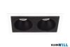 MAXLIGHT H180.01 MODULAR  BEÉPÍTHETŐ SPOT  L: 9,5 cm, W: 5,4 cm,  H: 5,5 cmOtwór montażowy/mounting hole: 8,8