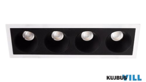 MAXLIGHT H180.03 MODULAR  BEÉPÍTHETŐ SPOT  L: 17,8 cm, W: 5,4 cm,  H: 5,5 cmOtwór montażowy/mounting hole: 17