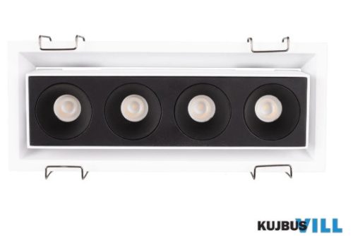 MAXLIGHT H180.04 MODULAR  BEÉPÍTHETŐ SPOT  L: 19,5 cm, W: 7,9 cm,  H: 7,5 cmOtwór montażowy/mounting hole: 18,